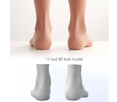 Jalkaskanneri: Painekatsut vs . 3 d digitaaliset kaksoset jalkaterapiassa ja vähittäiskaupassa